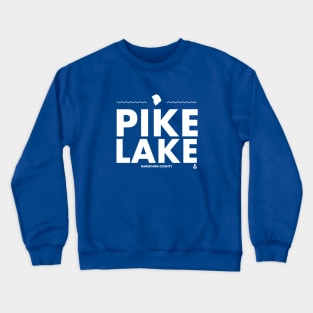 Marathon County, Wisconsin - Pike Lake Crewneck Sweatshirt